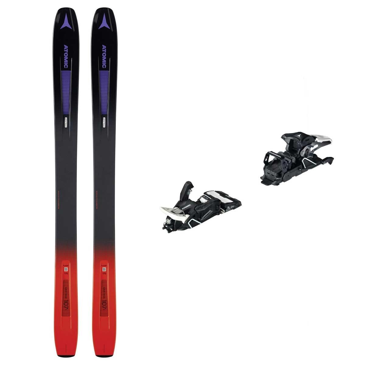 Atomic Vantage 107 C Women's Skis w/ Atomic Shift MNC 13