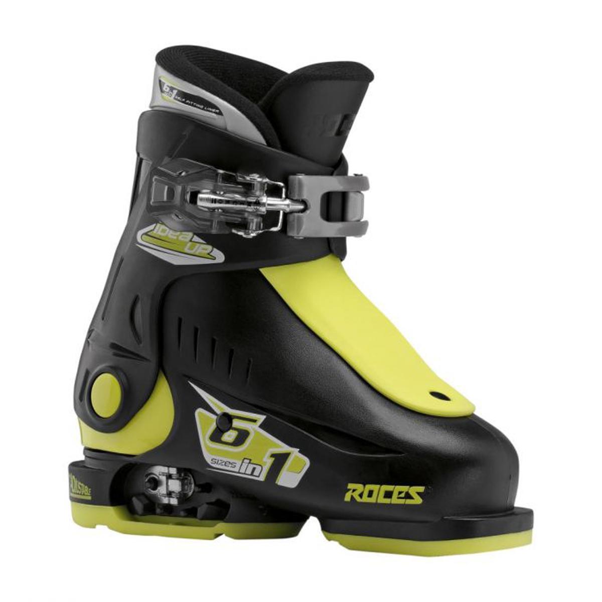 Roces 2016 Idea Adjustable BlueWhite Kids Ski Boots 16.0-18.5