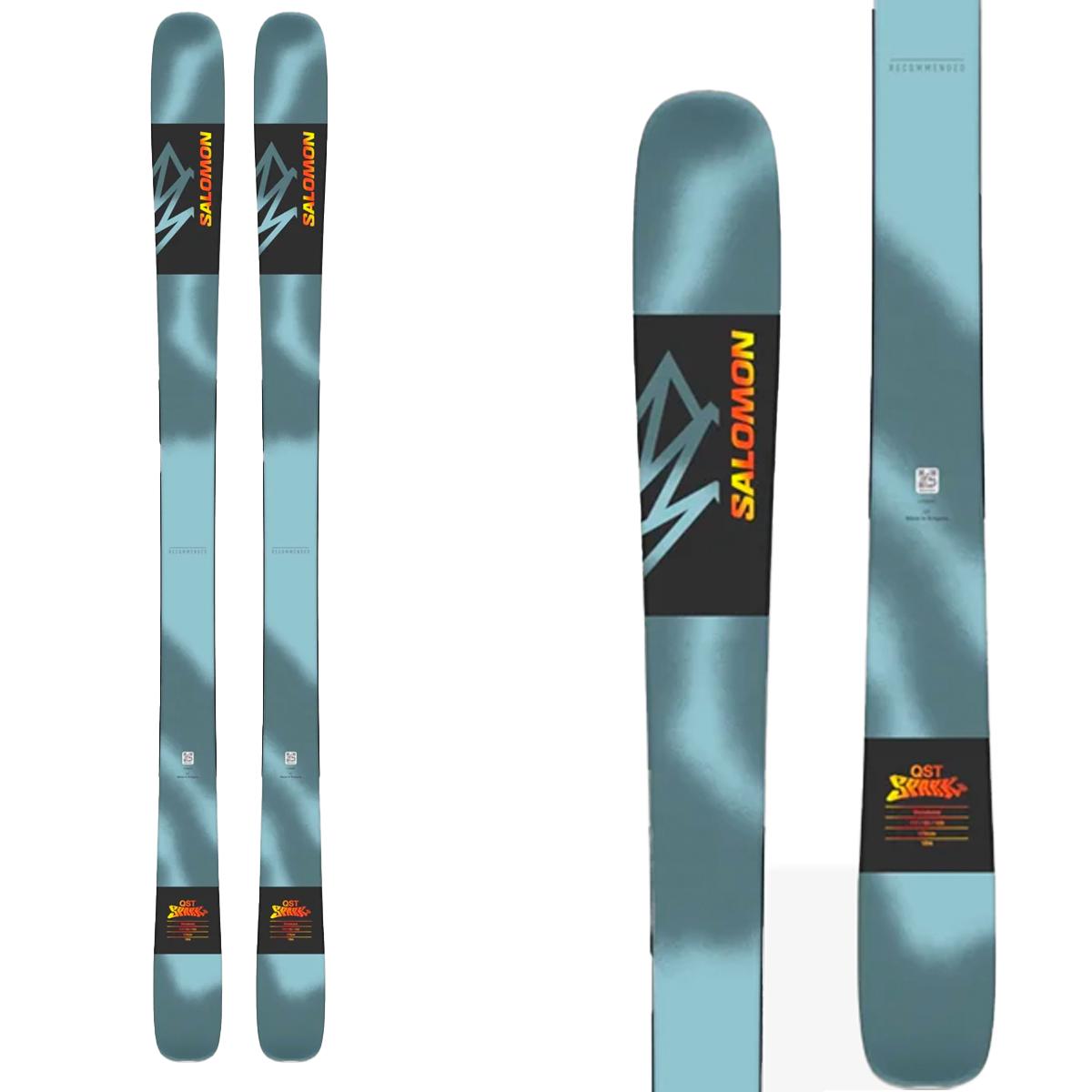 mikroskop Pine Korean Salomon Qst Spark Alpine Skis 2024 | Level Nine Sports
