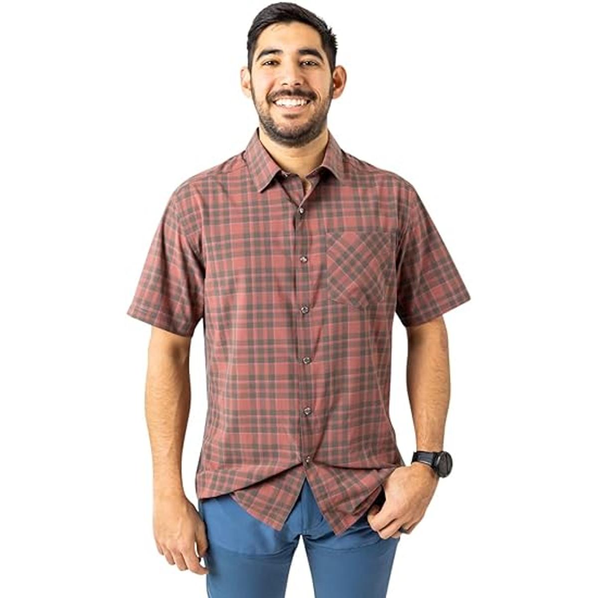 686 Nomad Perforated Button-Up Short-Sleeve Shirt - Men's - Clothing