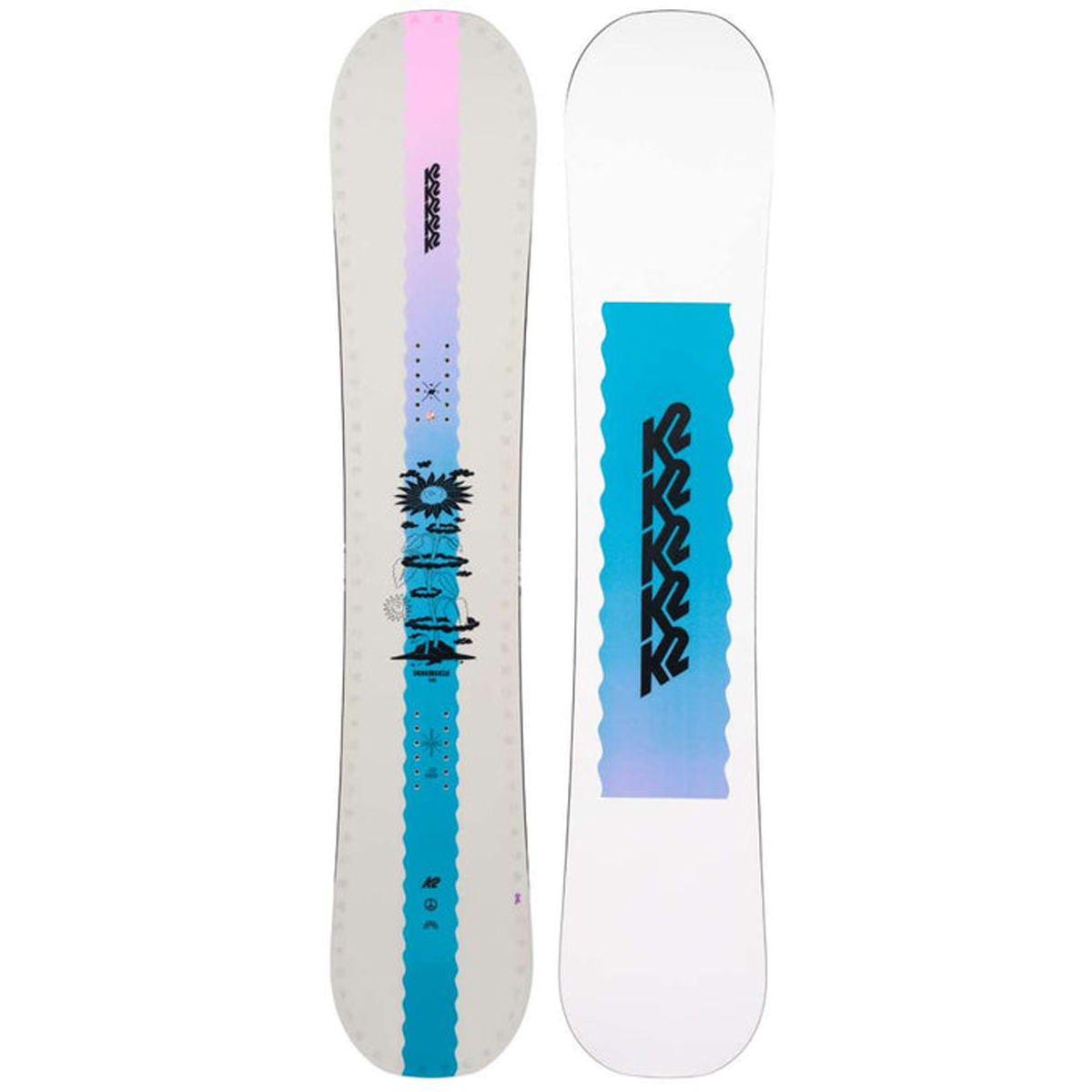 K2 DREAMSICLE Womens Snowboard 2023 Level Nine Sports