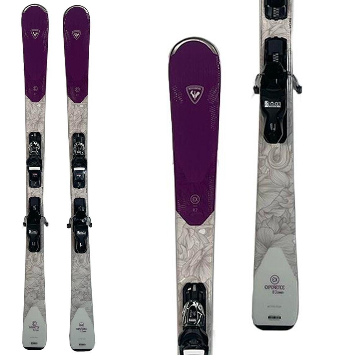 2024 Fischer Aspire SLR Pro Women's Ski w/ Nordica Cruise S Boots and Poles, Complete Alpine Ski Packages