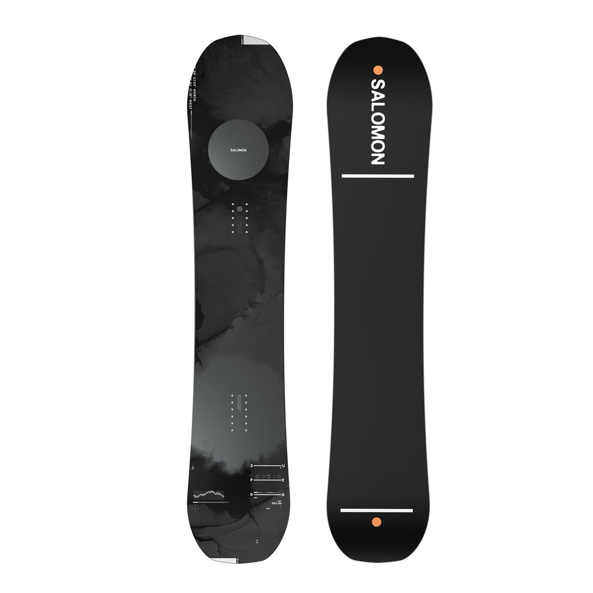 Salomon Super 8 Pro Snowboard 2023 with Rossignol Battle Bindings