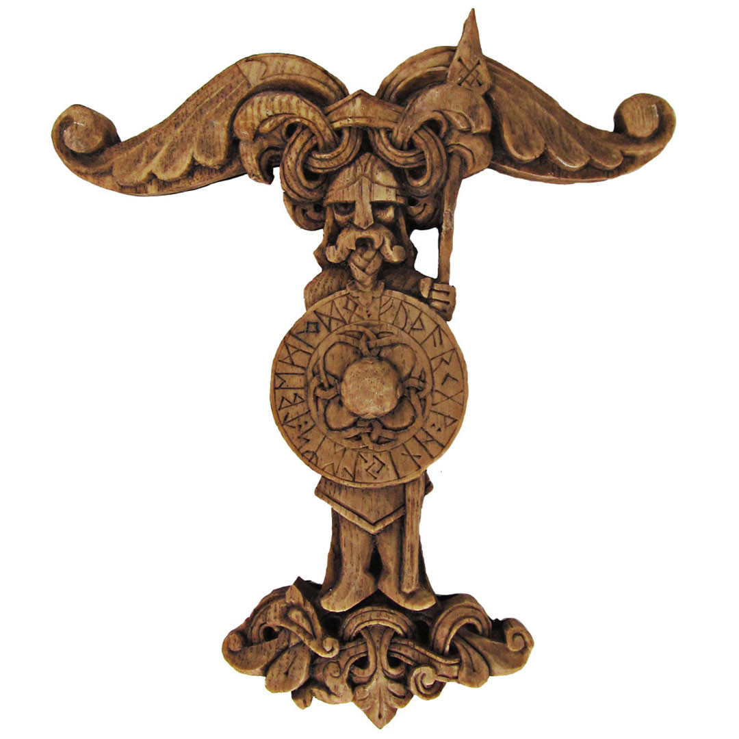 Irminsul Plaque Saxon Pillar Paul Borda | Shop Viking Shield