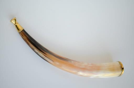 Viking Blowing Horn With Mouthpiece Viking Shield