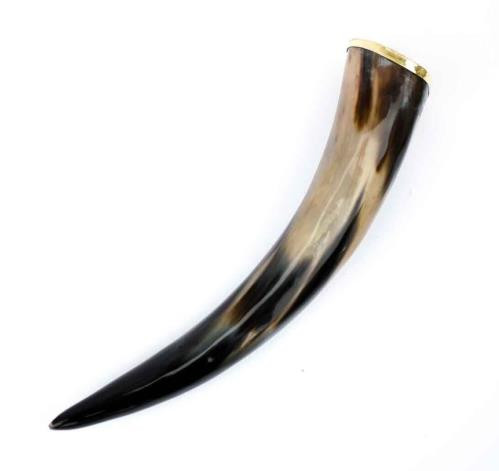 Drinking Horn With brass rim