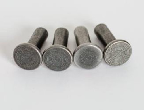 Steel Rivets 1/4 x 3/4, 4 Pack