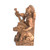 Seated Freyr Statue Side