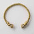 Brass Dragon Neck Torc