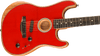 Fender American Acoustasonic Stratocaster 2020 Ebony Fingerboard, Dakota Red