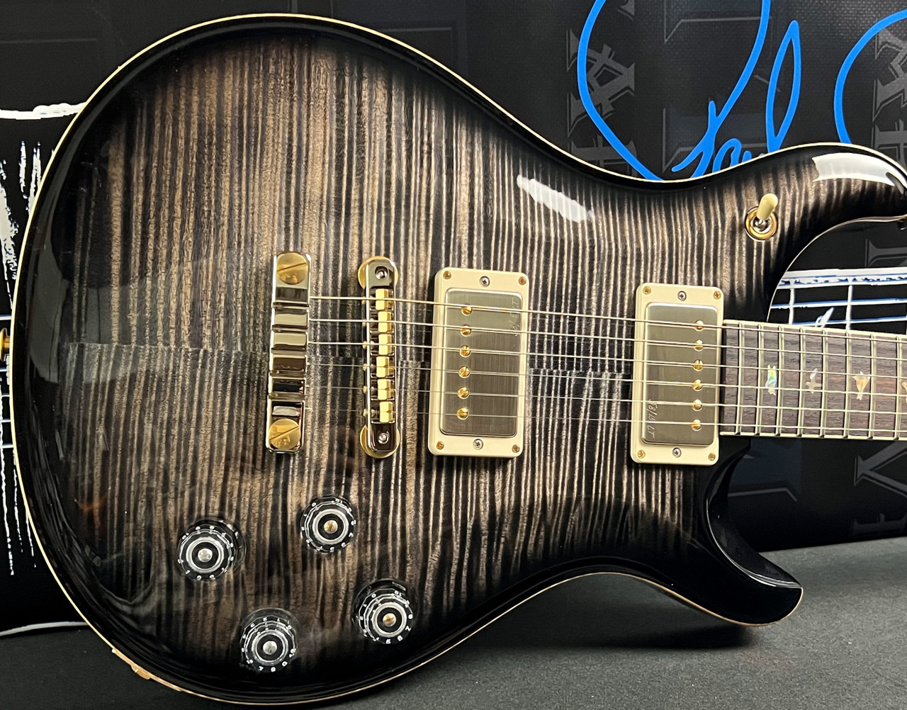 PRS McCarty 594 2023 Charcoal Burst 10 Top - Guitar Maverick