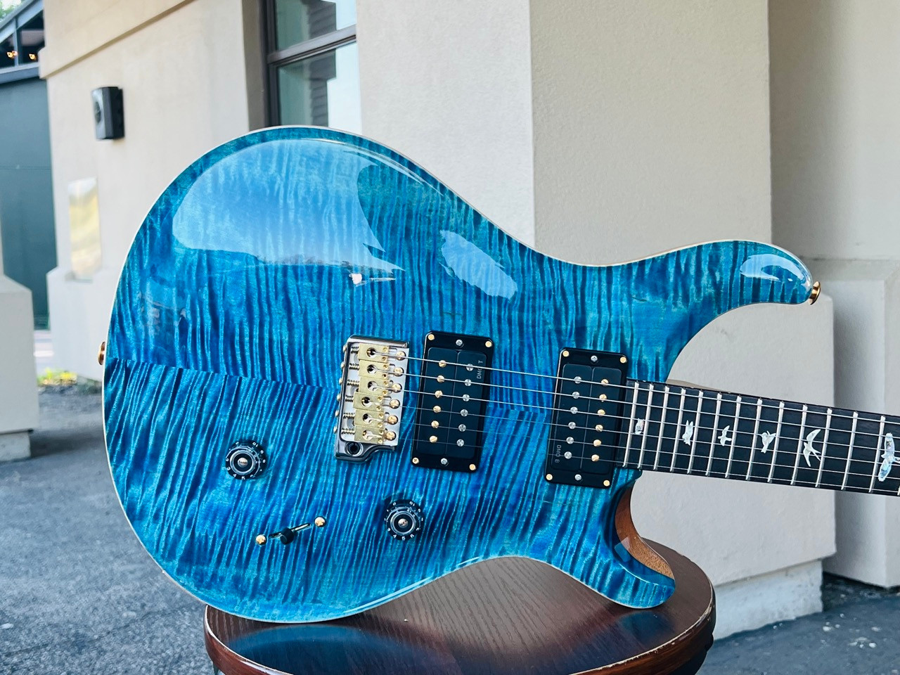 PRS Limited Edition Custom 24 - Ten Top - Arctic Blue (Private