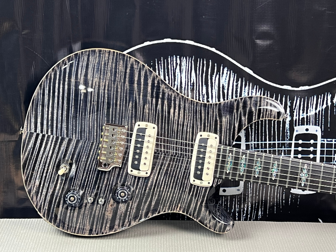 PRS Private Stock John McLaughlin 2023 - Charcoal Phoenix - Guitar