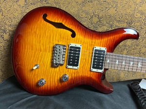 PRS Paul Reed Smith CE 24 Semi-Hollow 2022 Custom Color Highly Flamed McCarty Burst