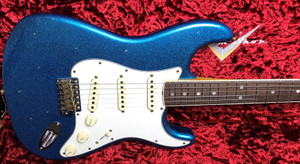 Fender '65 Ltd Journeyman Relic Custom Shop Stratocaster S21 Dealer Event 2022 Aged Blue Sparkle