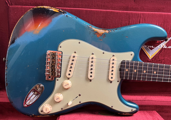 Fender '61 Stratocaster Custom Shop 2023 - Heavy Relic Ocean Turquoise