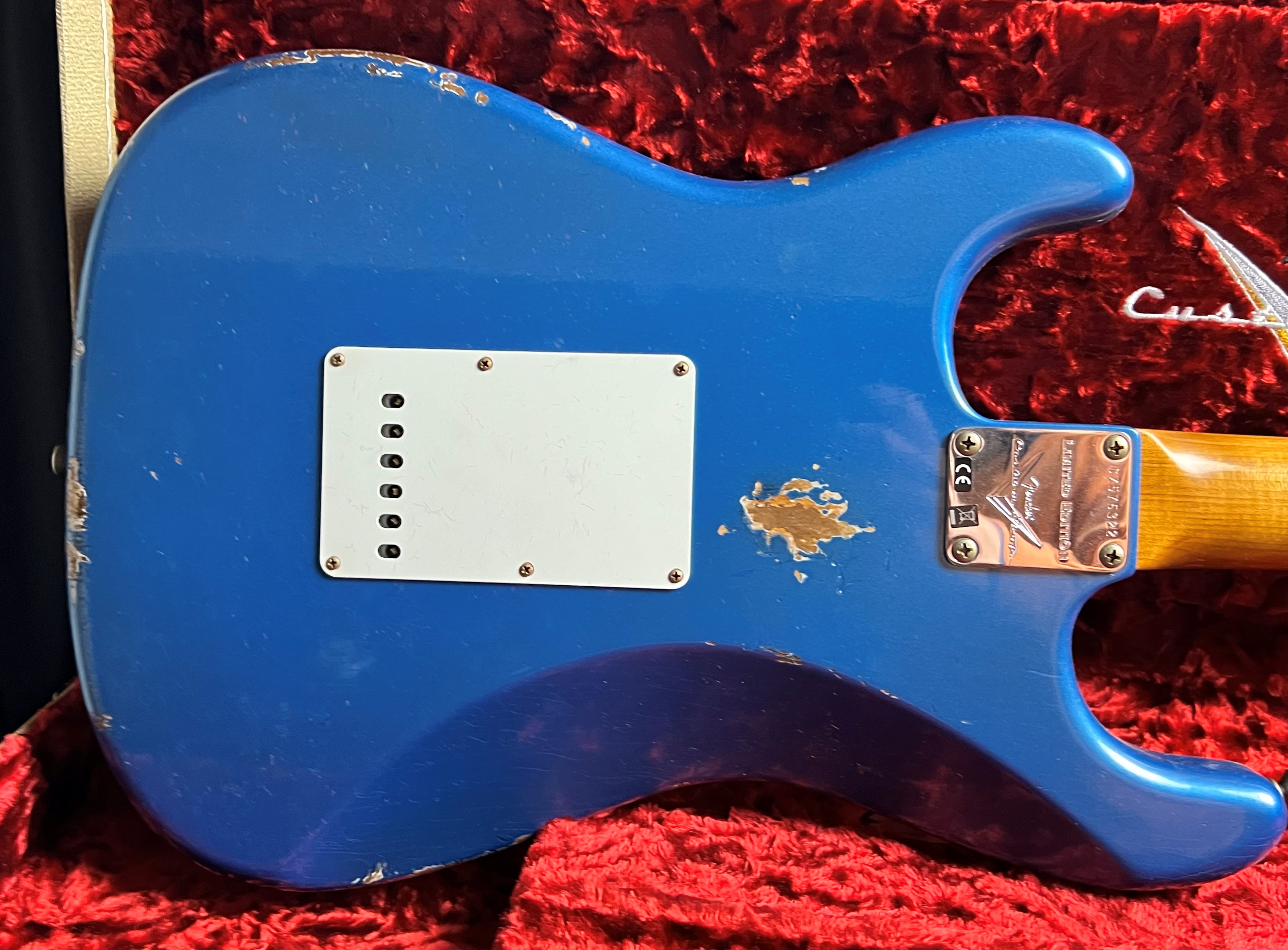 ◆ CustomElectrolic Relic Lake.P.BStrato◆ Fender Custom Shop '63 Telecaster Relic | Limited Lake Placid Fender