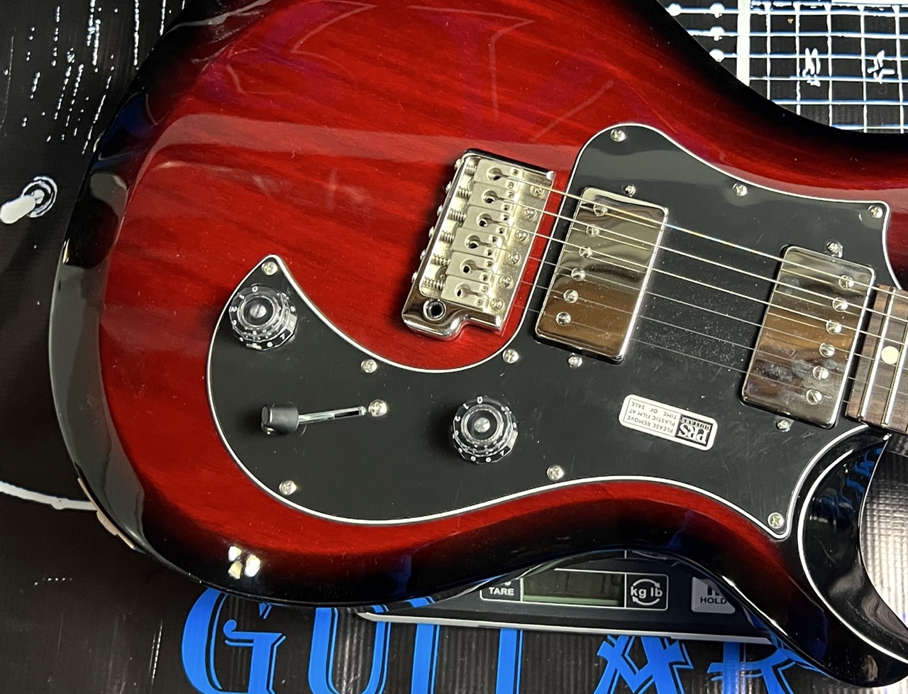 PRS S2 Standard 24 with Pattern Thin Neck Profile 2024 Scarlet