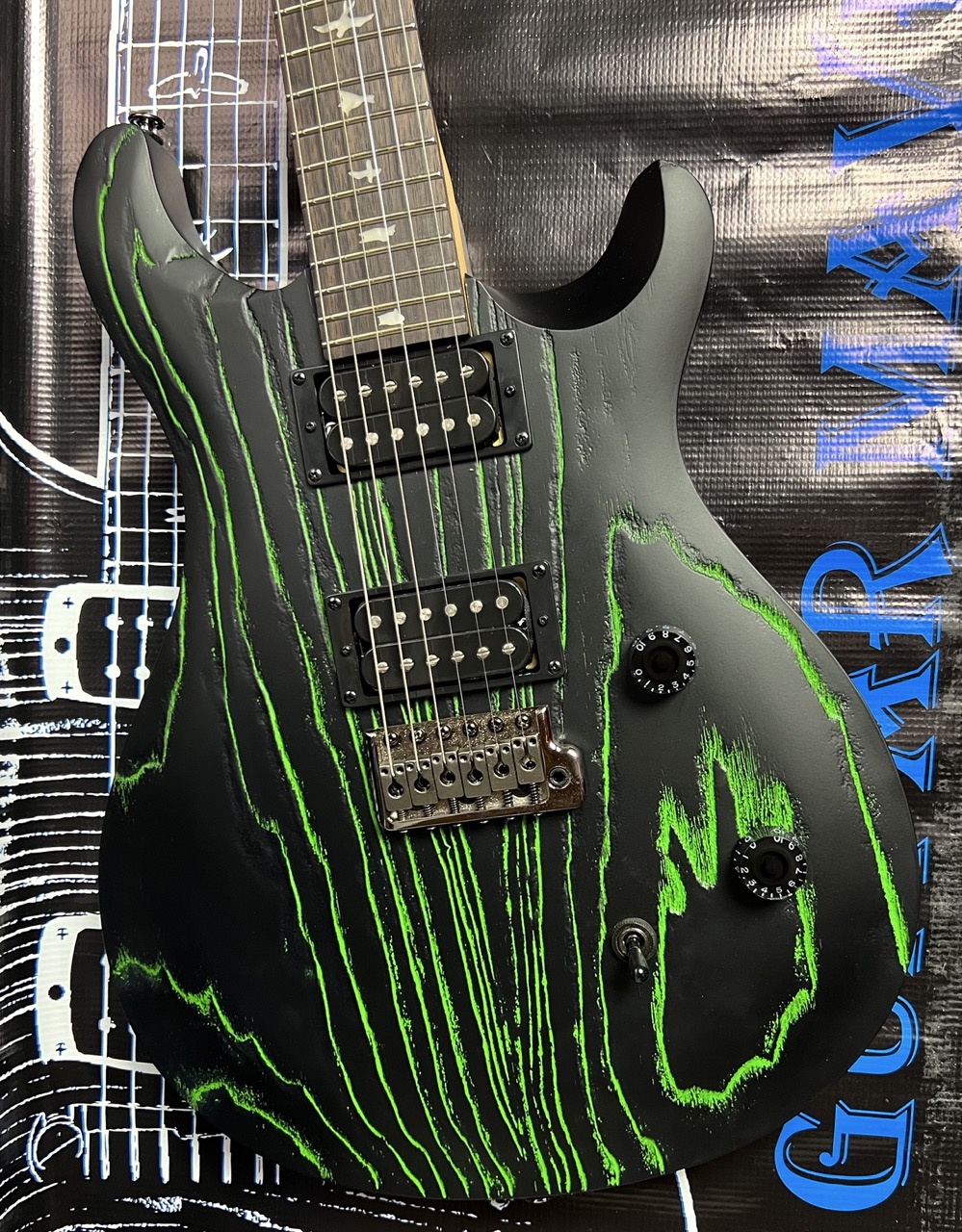 【美品】PRS SE Swamp Ash CE 24 Sandblasted PRS SE Swamp Ash CE 24 Sandblasted LTD Electric Guitar Sandblasted