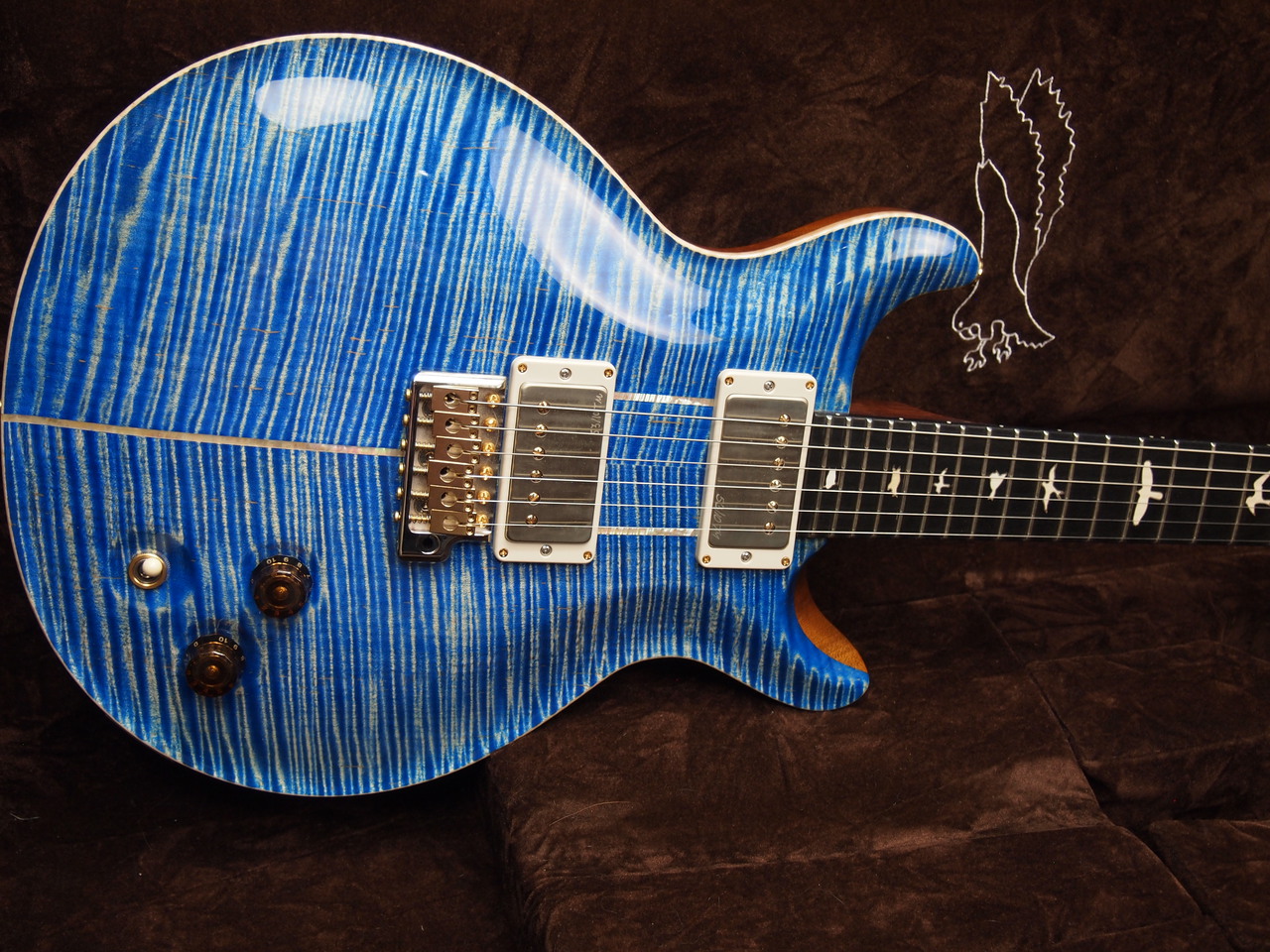 PRS PS Santana II Private Stock 4430 Preowned SOLD Guitar Maverick