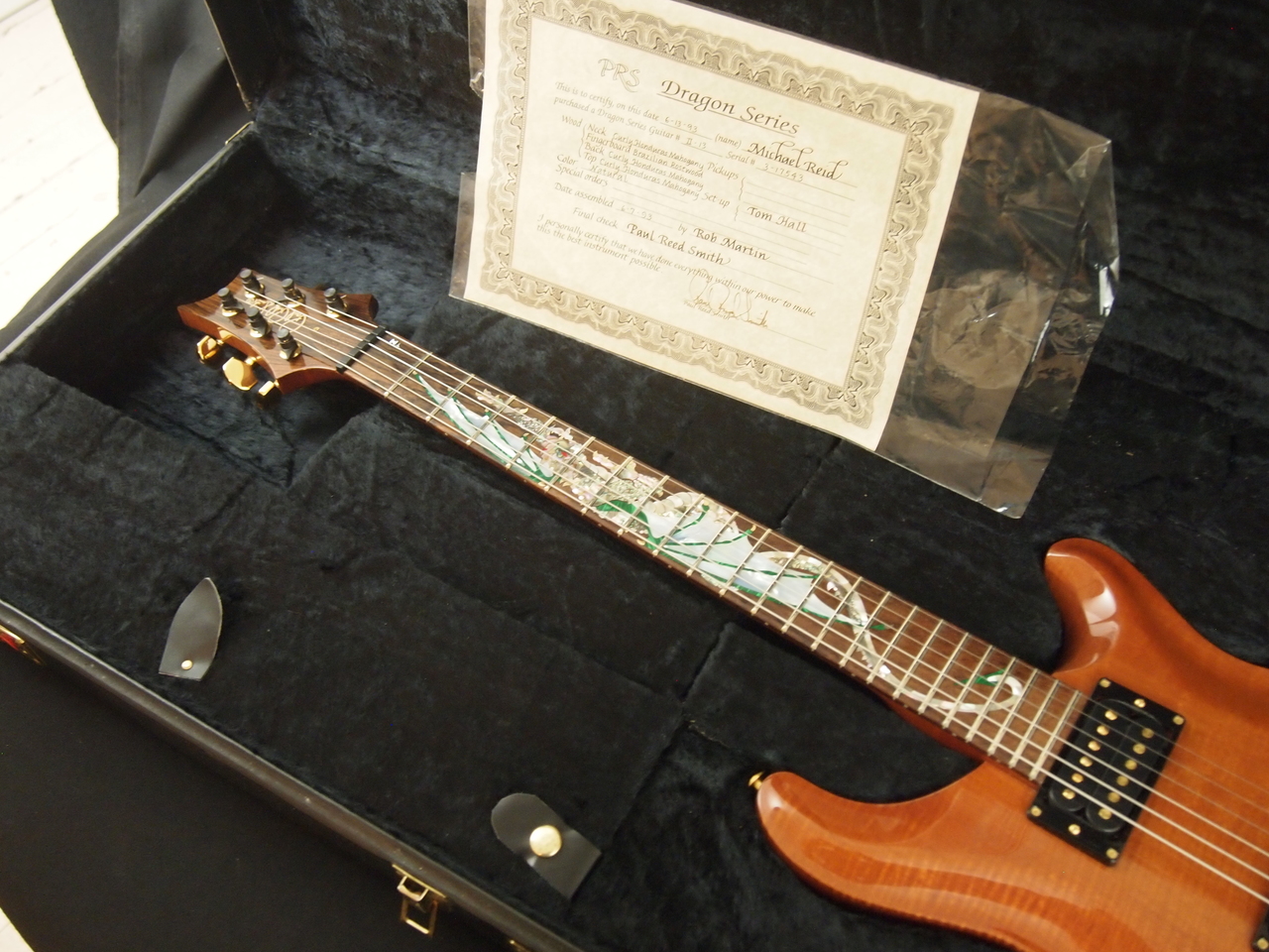 Paul Reed Smith PRS Dragon II, Flamed Mahogany Dragon 2 (SOLD