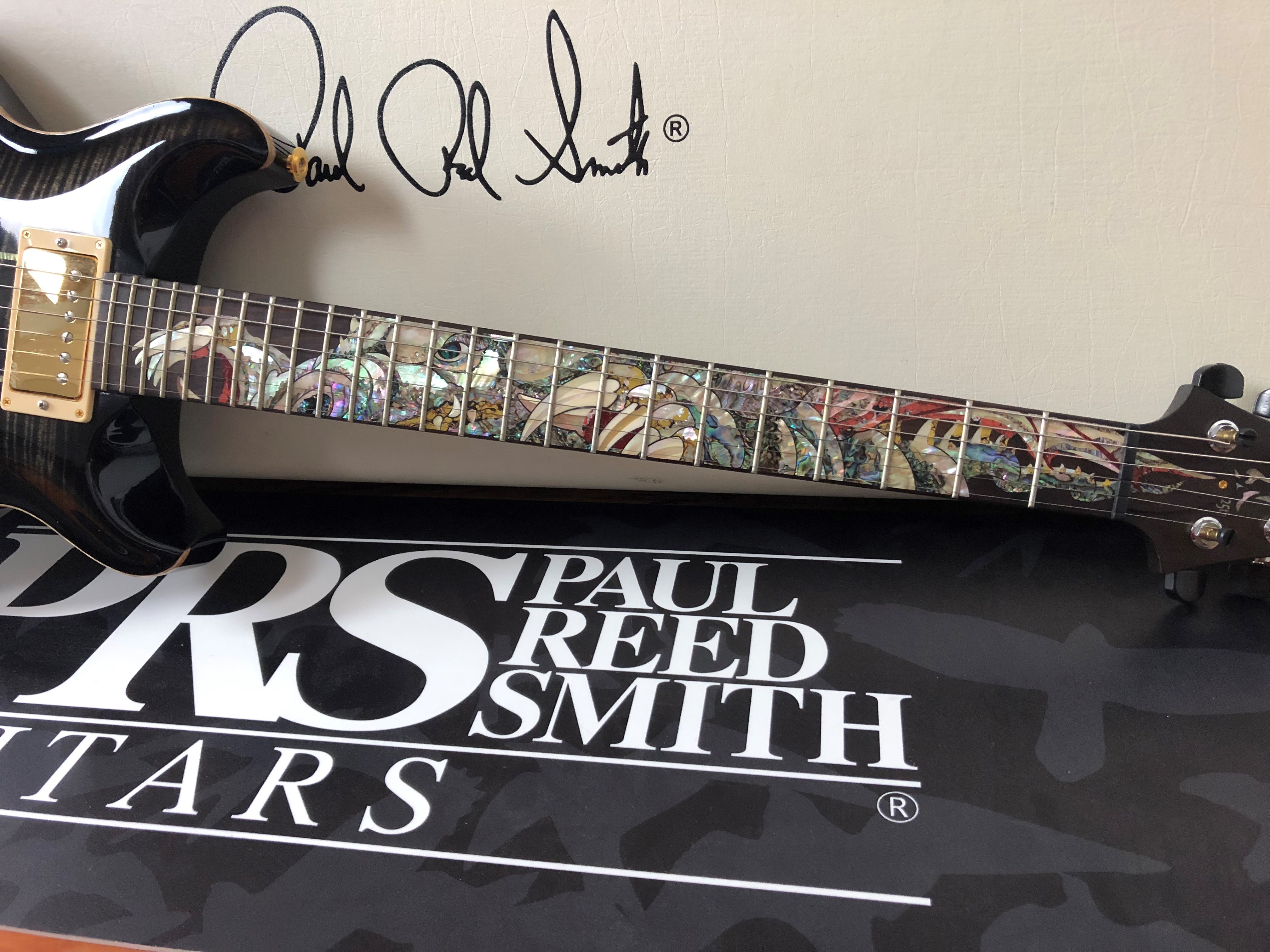 PRS Paul Reed Smith 25th Anniversary Dragon Charcoal - Guitar Maverick