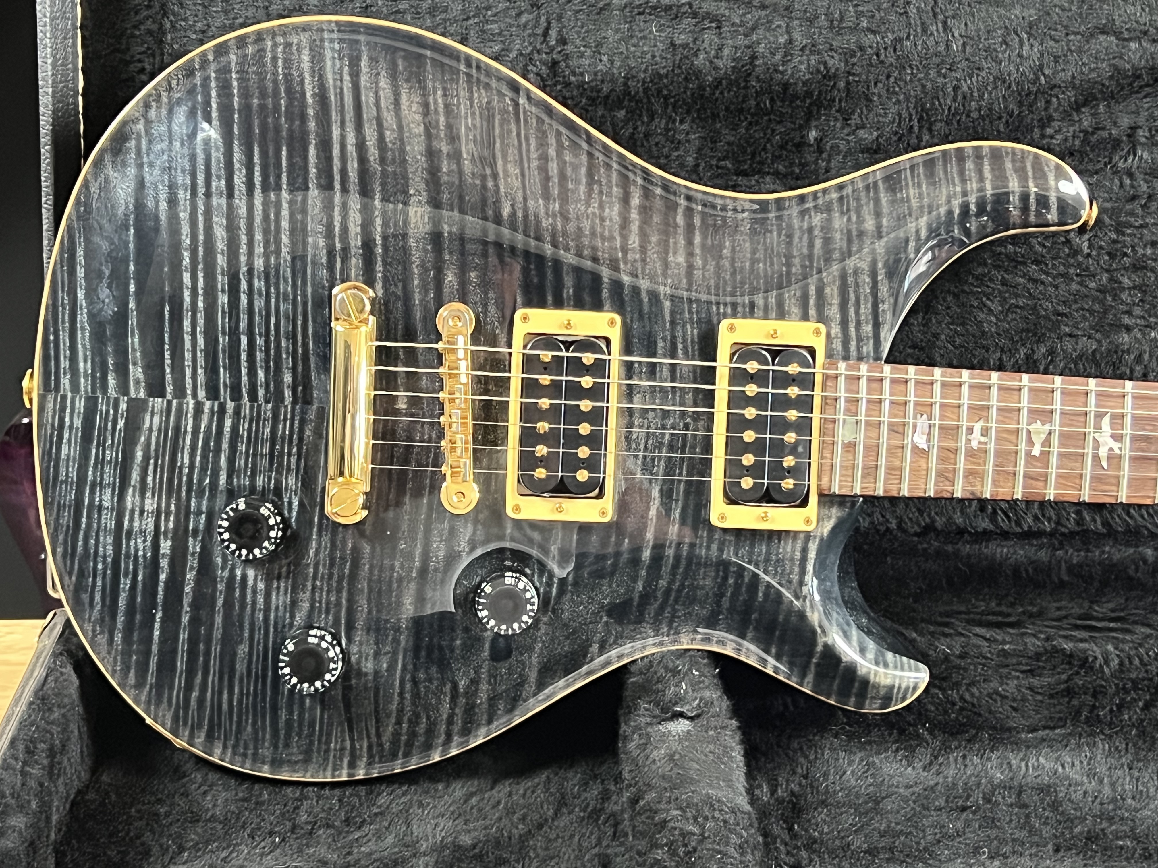 PRS Limited Edition  Gray Black Semi Hollow  of