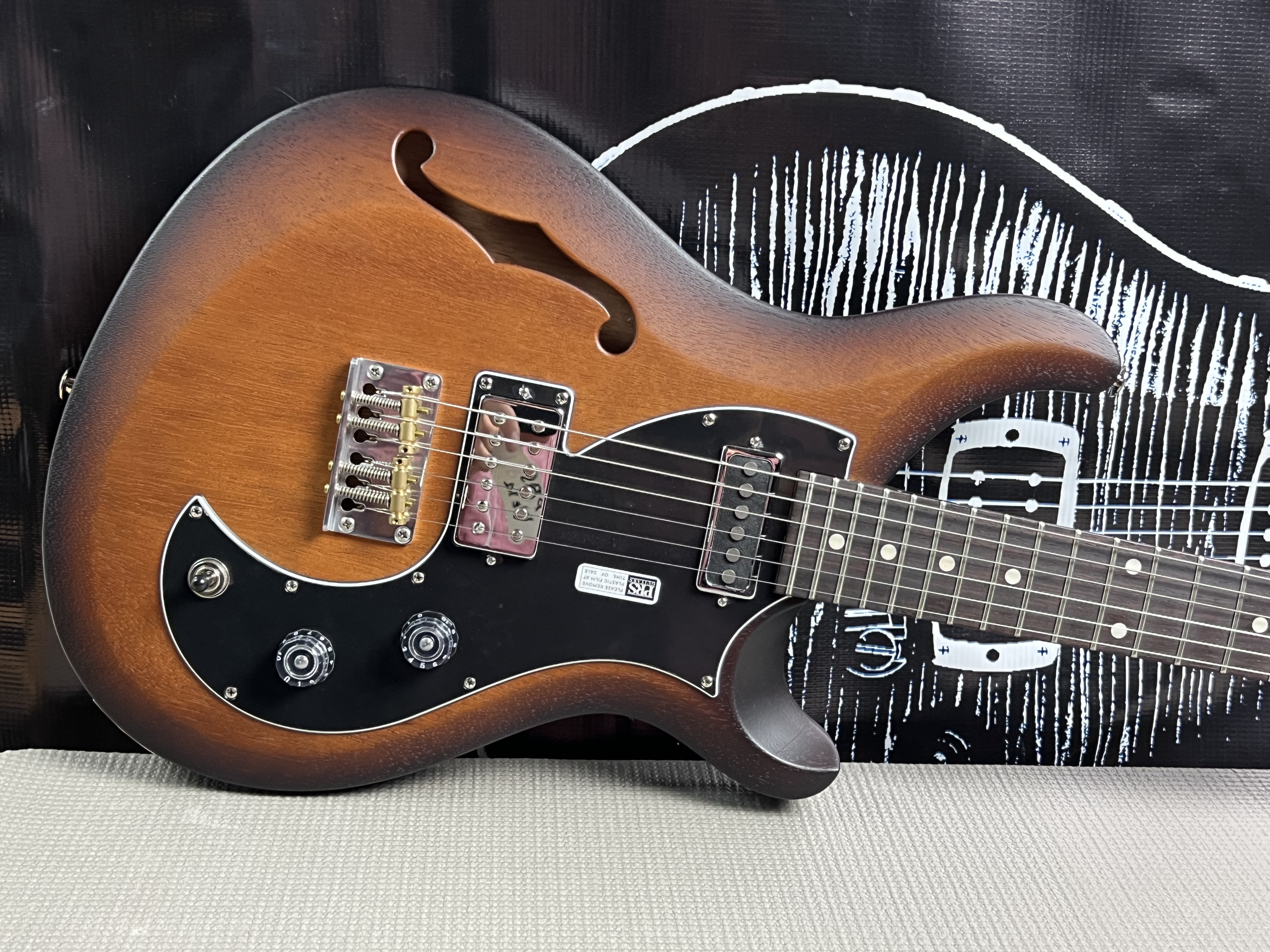 PRS S2 Vela Semi-Hollow Satin 2023 McCarty Tobacco Sunburst