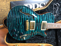 PRS Paul Reed Smith PS 1929 Single Cut Hollowbody II Blue Green Quilt SOLD