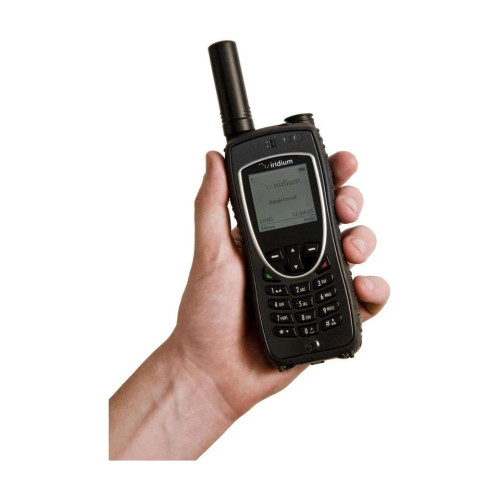 Iridium Extreme 9575 Satellite Phone in hands