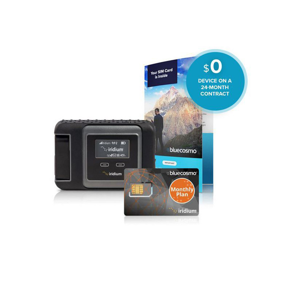 Iridium GO! Satellite Hotspot with Airtime Bundle