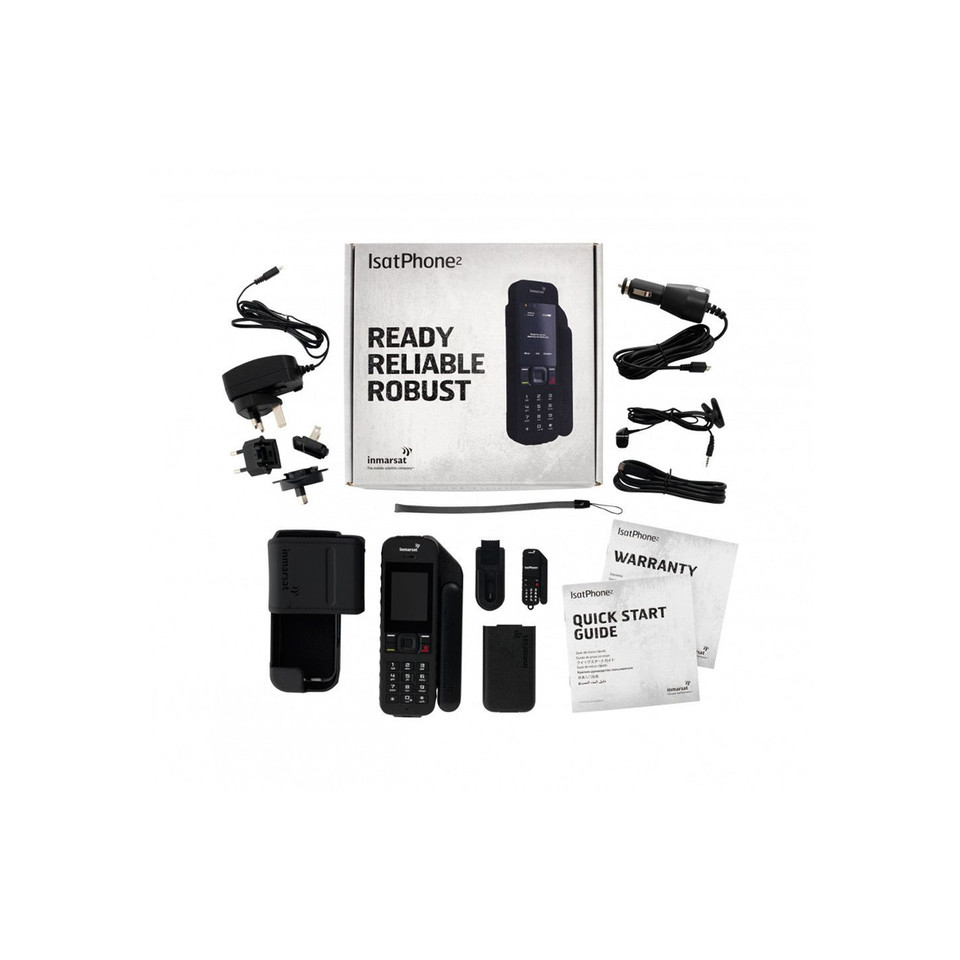 Inmarsat IsatPhone 2 Satellite Phone Complete Kit