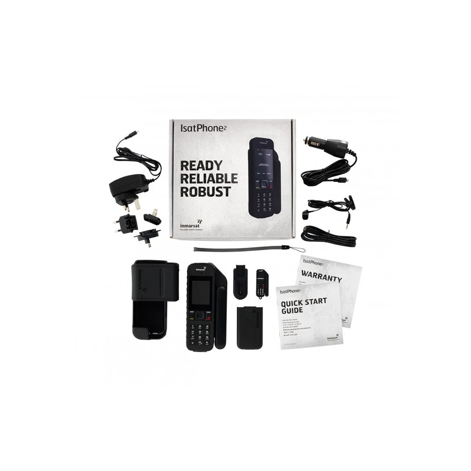 Inmarsat IsatPhone 2 Satellite Phone Complete Kit