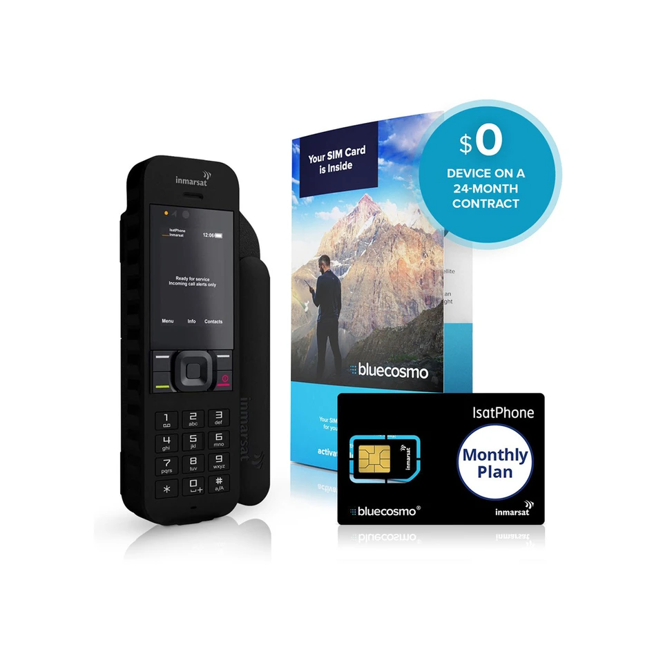 Inmarsat IsatPhone 2 Satellite Phone with Airtime Bundle