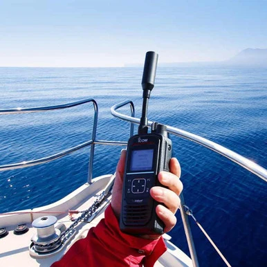Icom IC-SAT100 Satellite PTT Radio (Push-To-Talk)