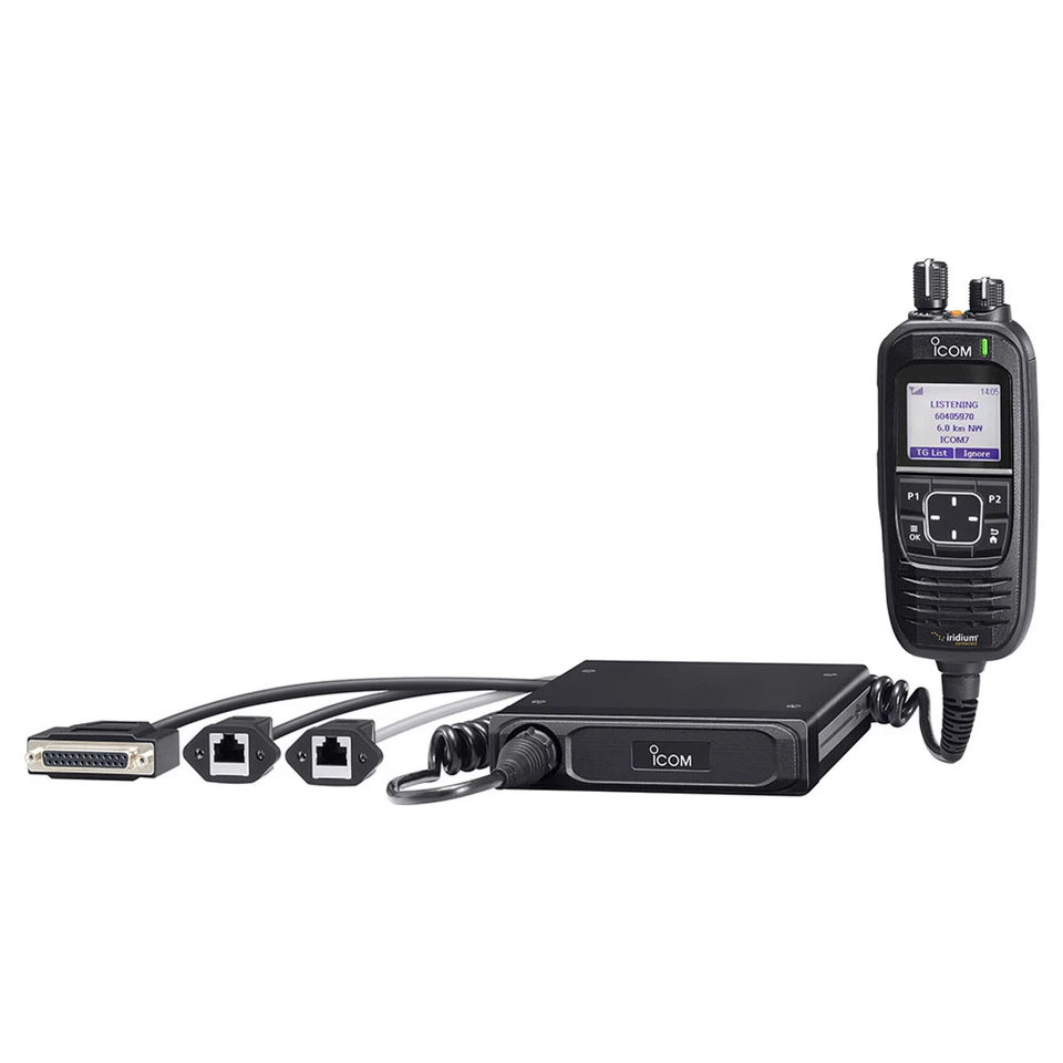 Icom IC-SAT100M Fixed Mount Satellite PTT Radio (Push-To-Talk)