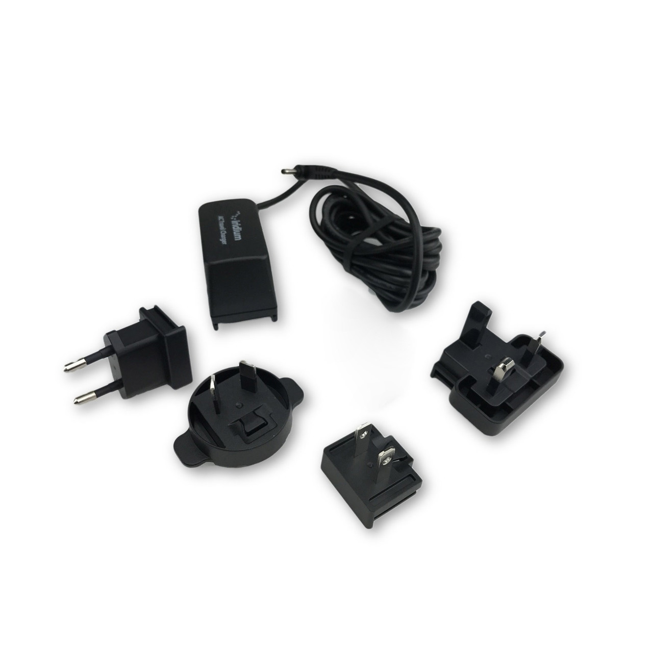 Iridium AC Travel Charger and International Plug Kit Bundle