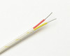 Double insulated AWG 24 K-type thermocouple wire