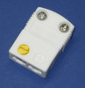 Ultra High Temperature Ceramic Mini K-Type Thermocouple Connector Female Plug