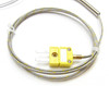 Ultra Thin 1 mm Stainless Steel K-type Thermocouple Probe 5 ft