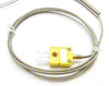 Ultra Thin 1 mm Stainless Steel K-type Thermocouple Probe 2 ft