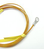 Surface Mount Type K Thermocouple with Kapton Insulation Solid Wire Variable no plug