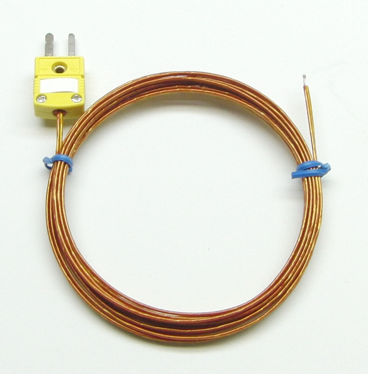Thermocouple Type K PTFE - 2 Fils, Étanche, Résistant à La Corrosion - Plage 0-200°C, Longueur 3m - 7
