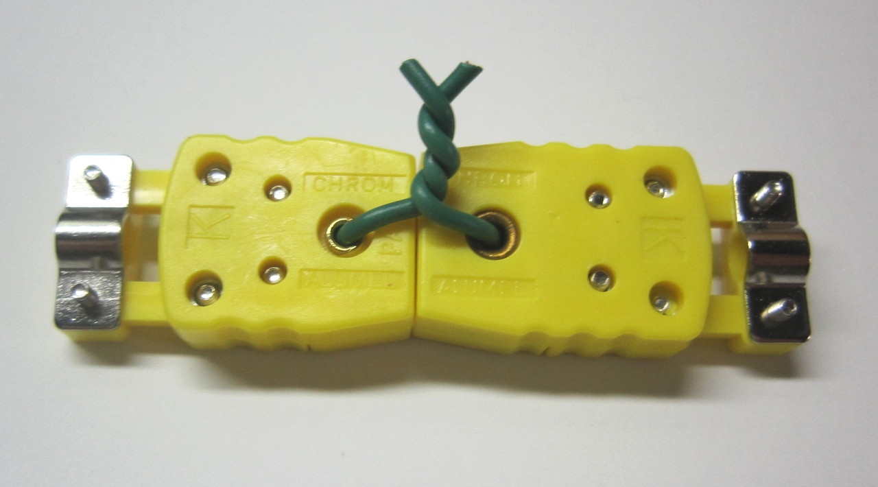 Sumbiniature Miniature Mini Ktype Thermocouple Plug male with strain