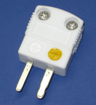 Ultra High Temperature Ceramic Mini K-Type Thermocouple Connector Male Plug