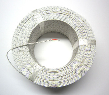 J-type Thermocouple Wire AWG 24 Solid Wire Fiberglass Insulation