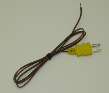 k type thermocouple pk-1 in 100 inch length with high temperature plastic insulation