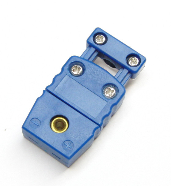 Mini T-type thermocouple connector female with strain relieve