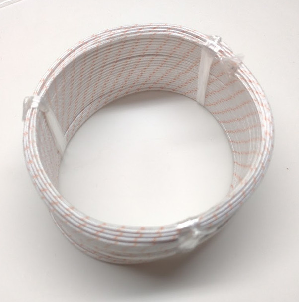 Type N thermocouple wire, AWG 24 or 0.5 mm conductors with high temperature ceramic insulation