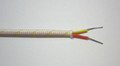 High Temperature K-type Thermocouple Wire AWG 20 Solid w Ceramic Insulation